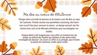 Ma box au coeur de l'Automne