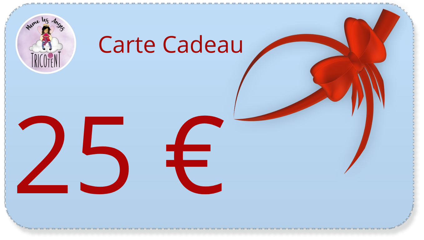 Carte cadeau Même Les Anges Tricotent
