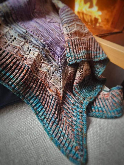 Châle Au Coin Du Feu d'Edimbourg