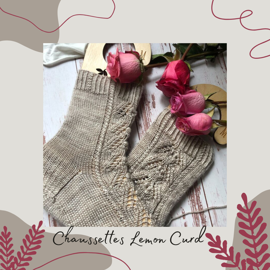 Chaussettes Lemon Curd