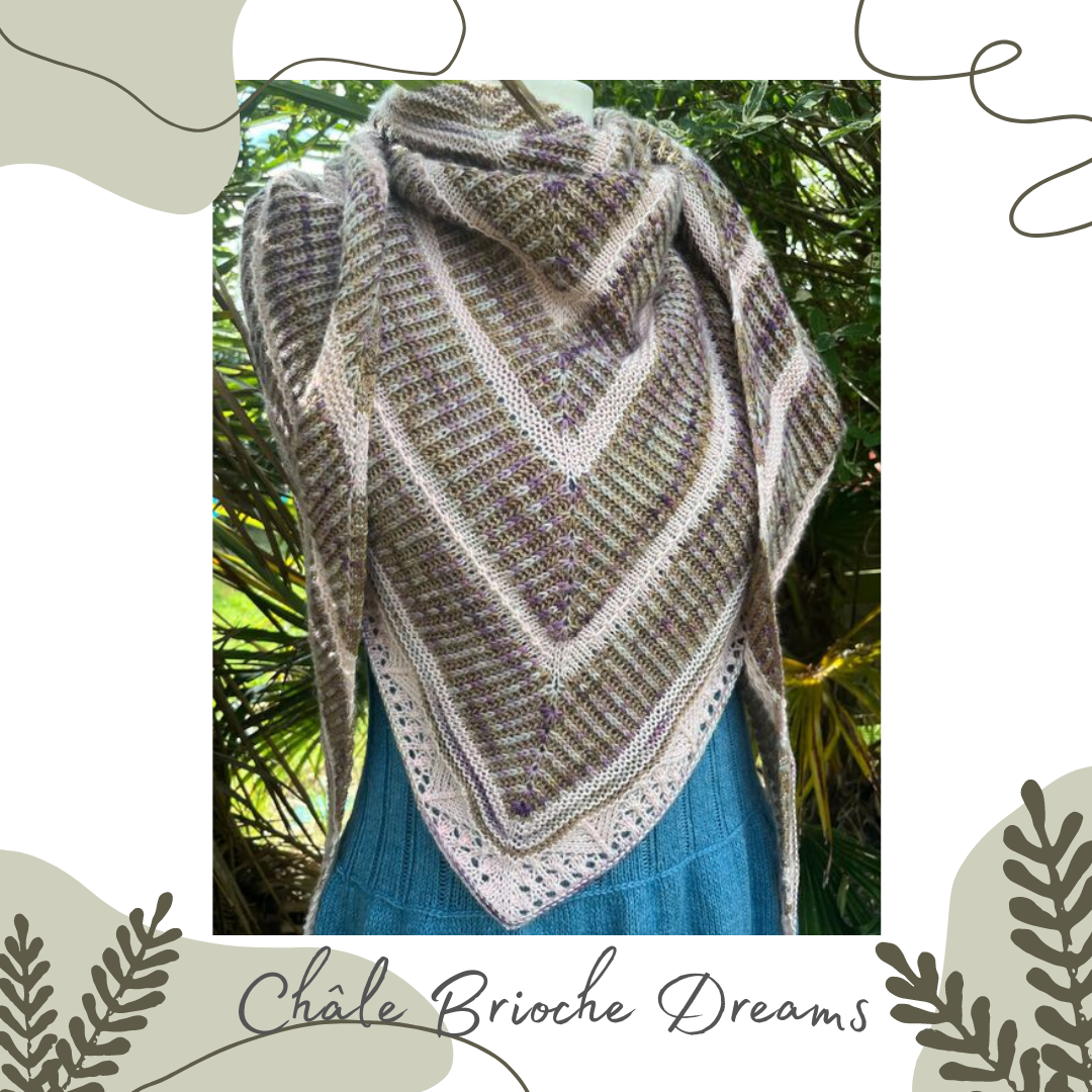 Châle Brioche Dreams