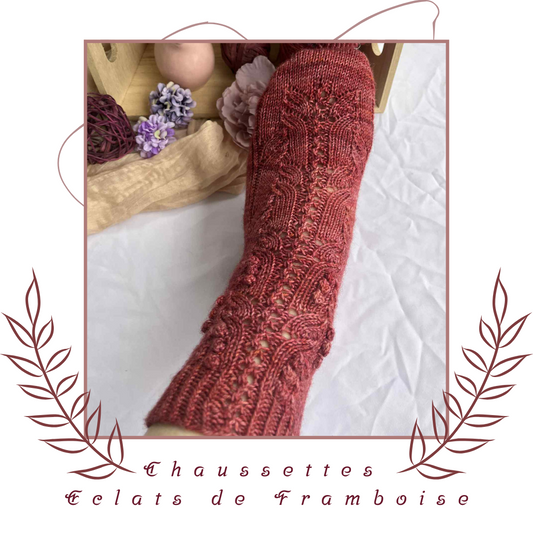 Chaussettes Eclats de Framboise