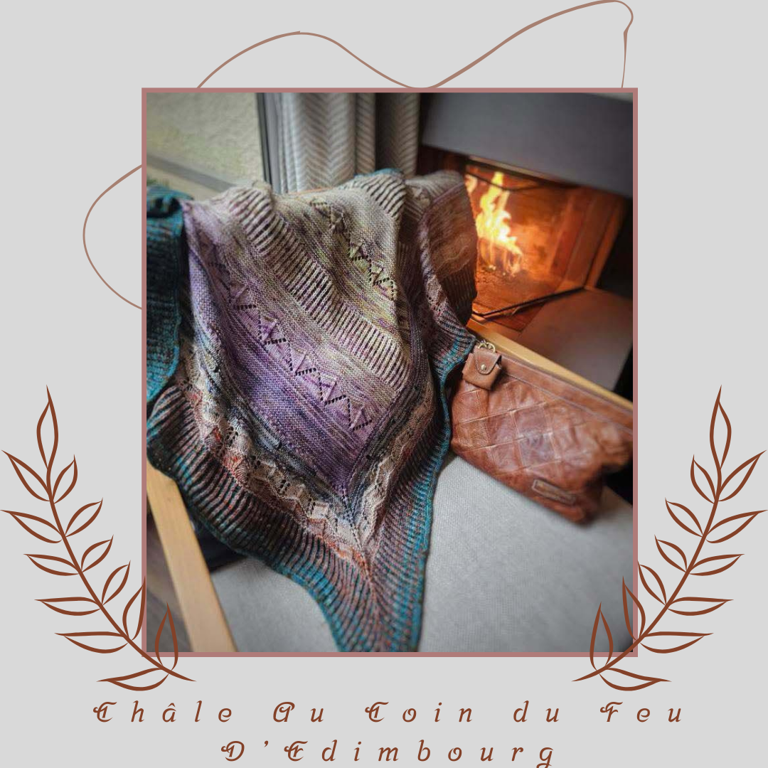 Châle Au Coin Du Feu d'Edimbourg