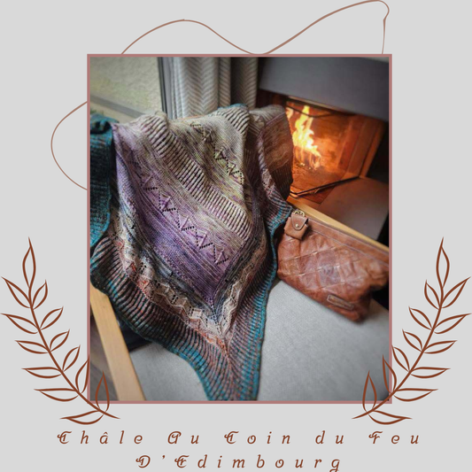 Châle Au Coin Du Feu d'Edimbourg