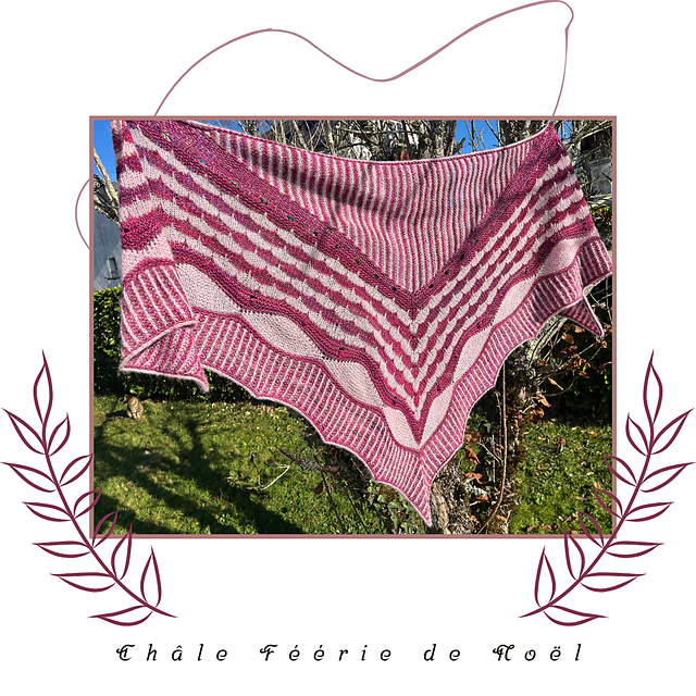 Châle Féérie de Noël