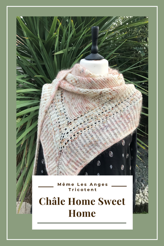 Châle Home Sweet Home