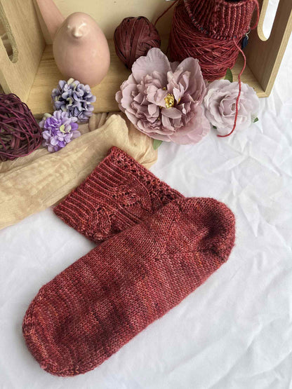 Chaussettes Eclats de Framboise