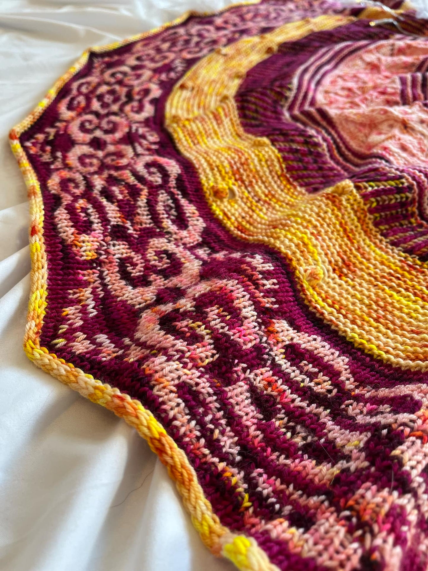 Châle Le Soleil D'Arendelle