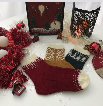 Ebook "Les bas de Noël" (3 patrons)