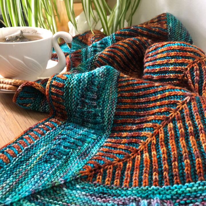 Châle Une Brioche Pour Le Thé