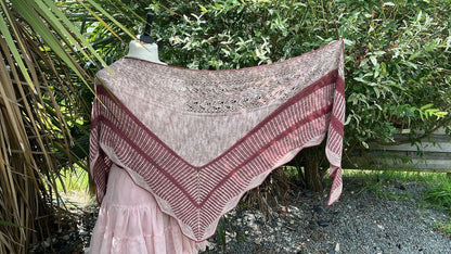 Châle Un Jardin de Camélias