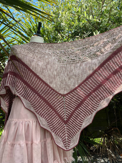 Châle Un Jardin de Camélias