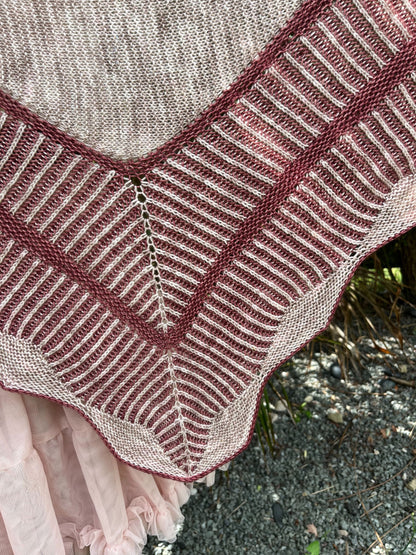 Châle Un Jardin de Camélias