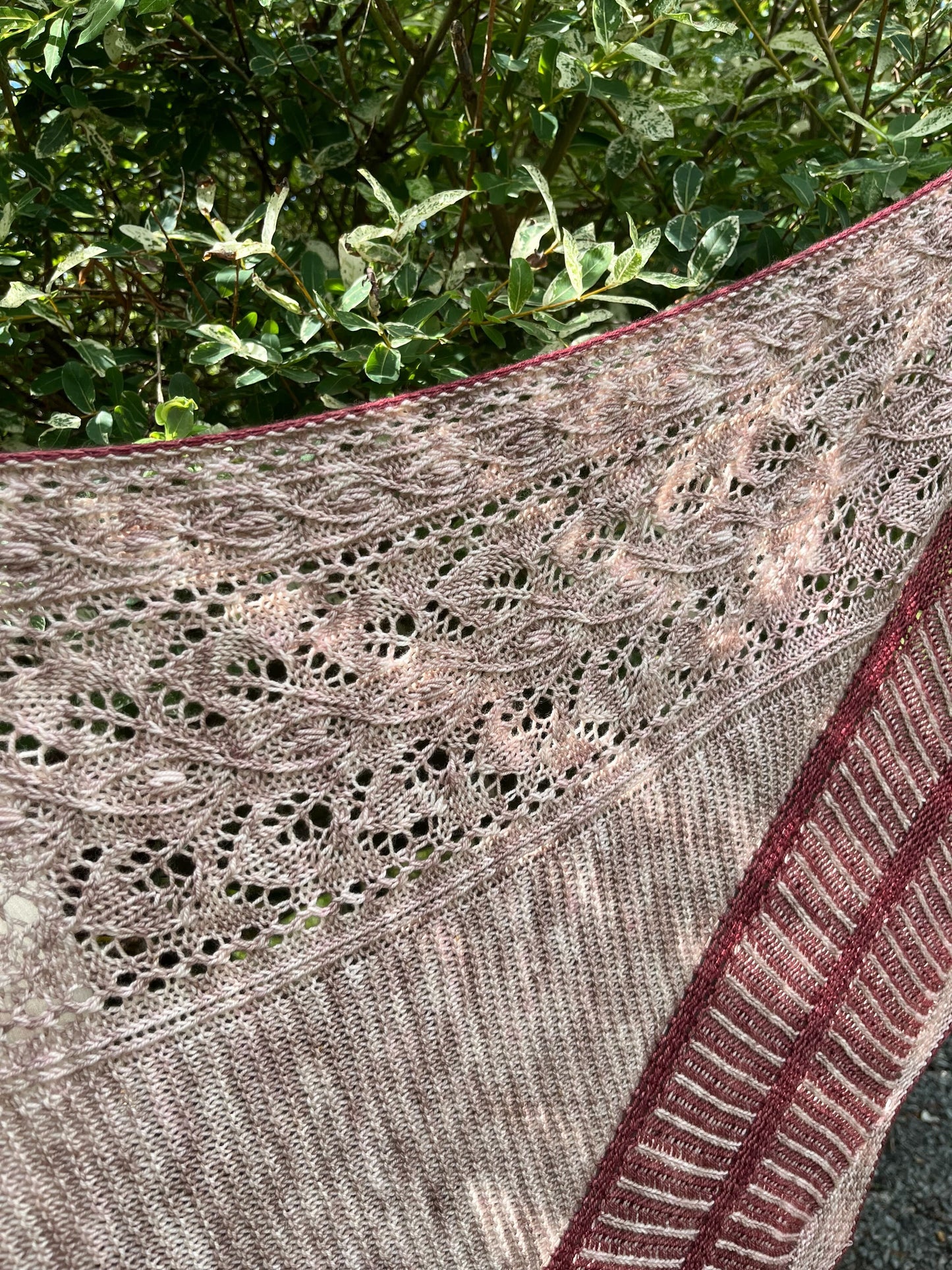 Châle Un Jardin de Camélias