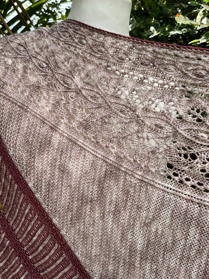 Châle Un Jardin de Camélias