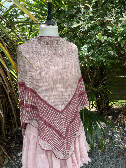 Châle Un Jardin de Camélias