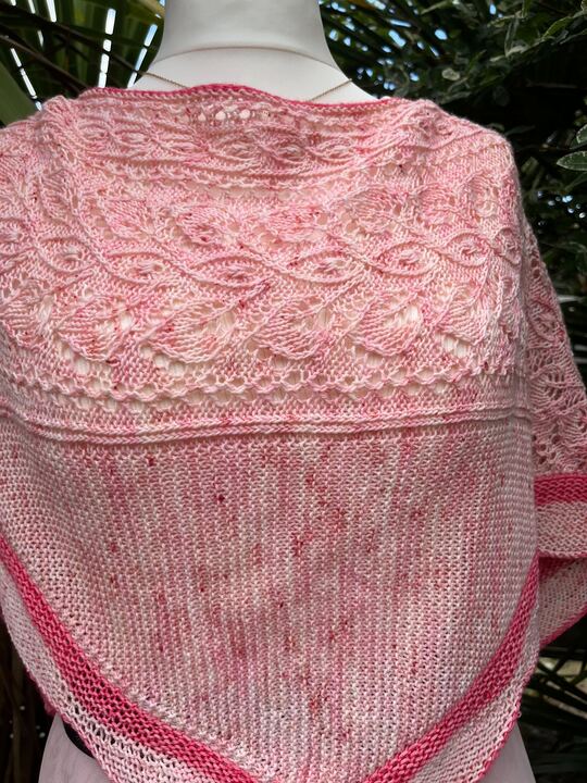 Châle Un Jardin de Camélias