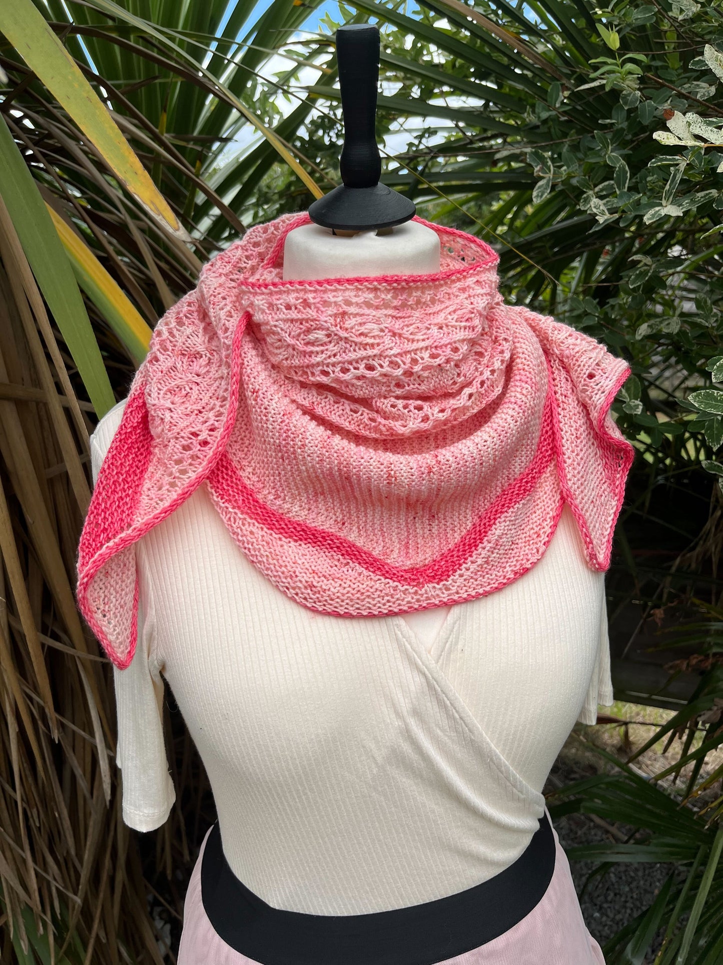 Châle Un Jardin de Camélias