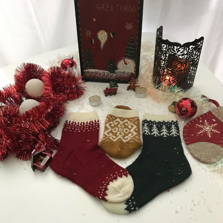 Ebook "Les bas de Noël" (3 patrons)